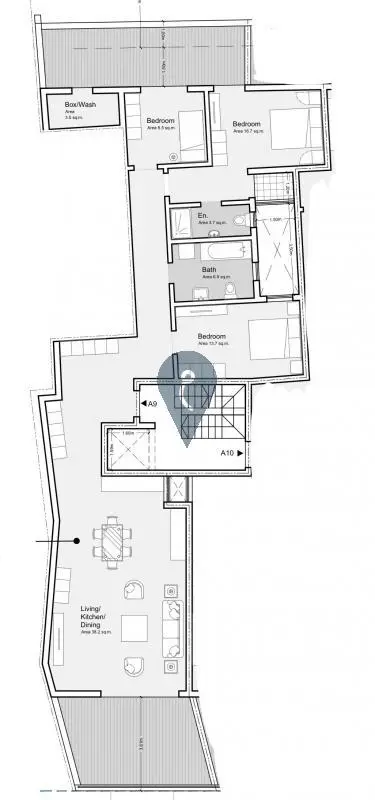3 bedroom Penthouse for sale in Balzan