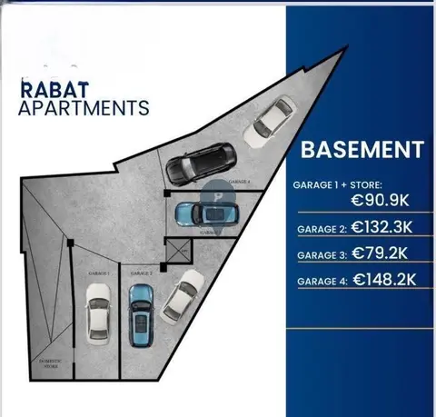 Garage/Parking Space for sale in Rabat