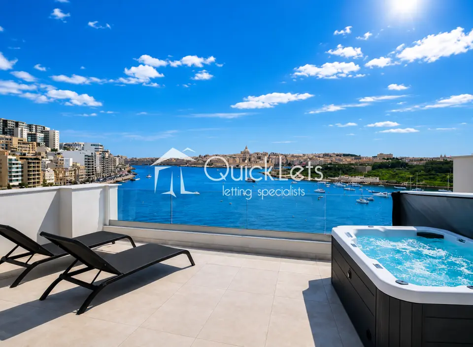 1 bedroom Penthouse to rent in Sliema