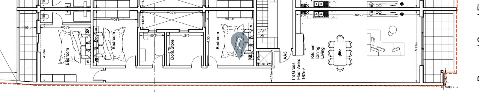 3 bedroom Apartment for sale in Pieta