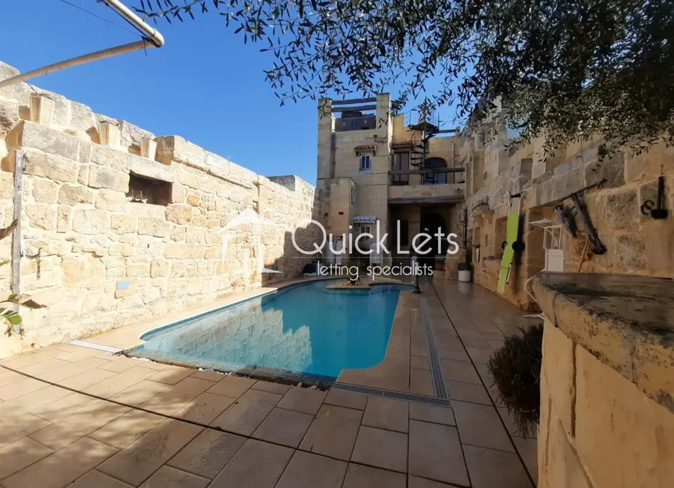 3 bedroom Farmhouse to rent in Mgarr