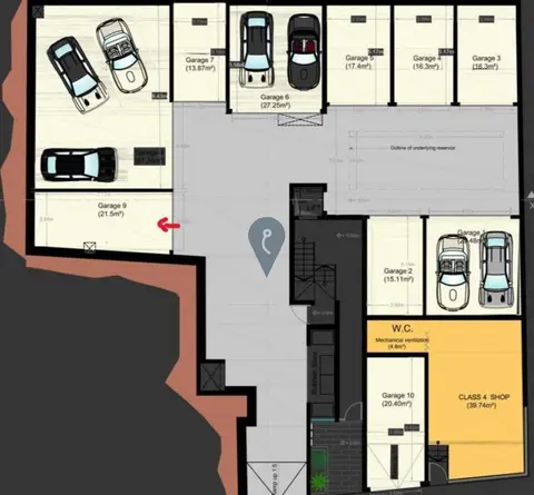 Garage/Parking Space for sale in Paola