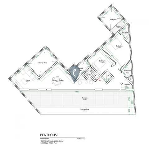 2 bedroom Penthouse for sale in Birkirkara