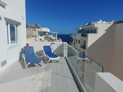 2 bedroom Penthouse to rent in Sliema