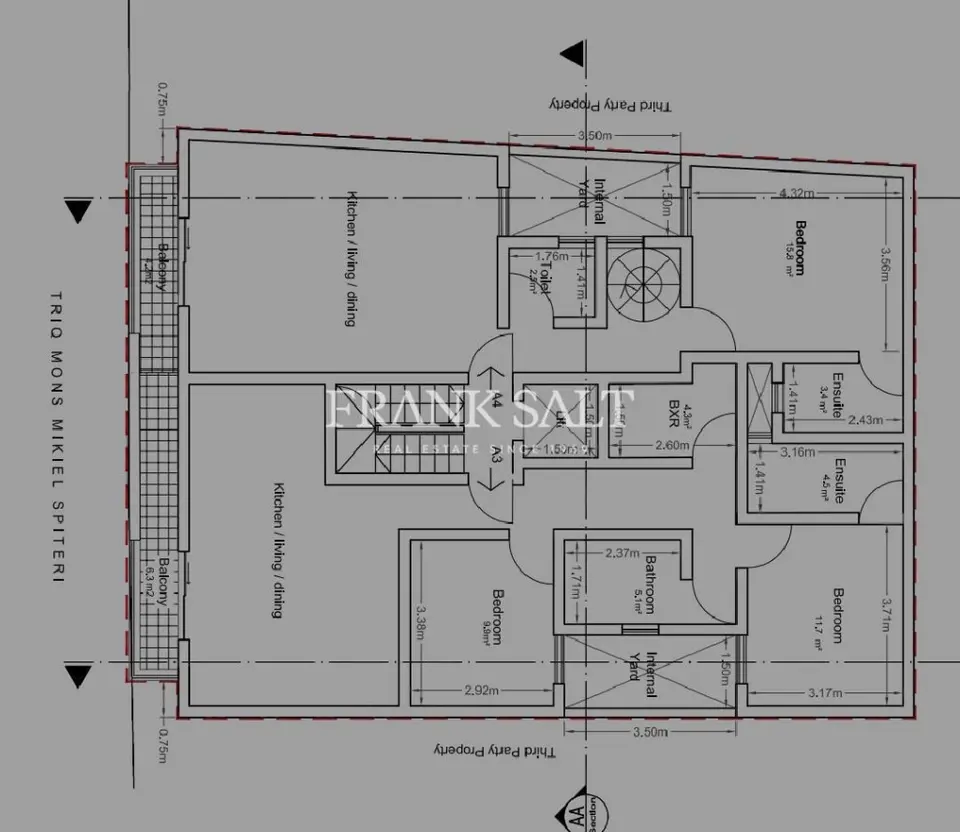 Zejtun, Duplex Apartment