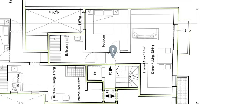 1 bedroom Apartment for sale in San Gwann