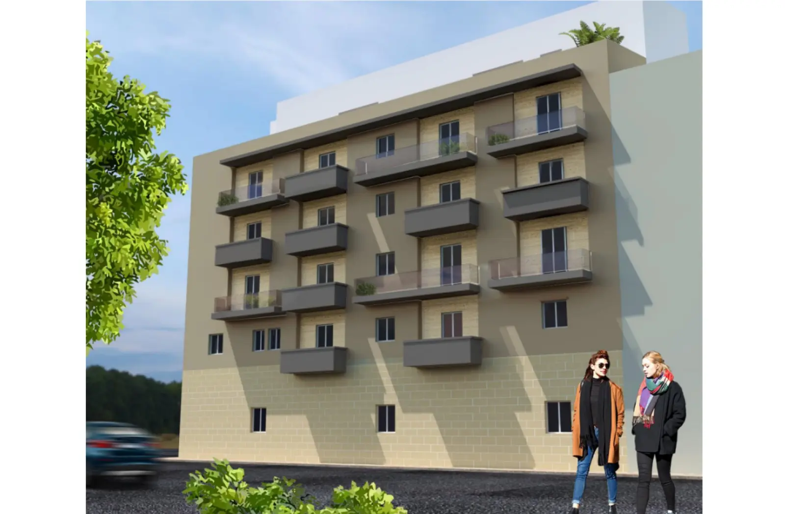 Real estate Malta: New 5 Bedroom Penthouse in San Gwann for sale