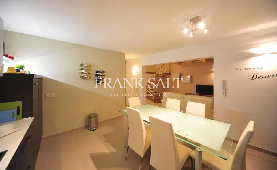 St Julians, Furnished Duplex Apartment