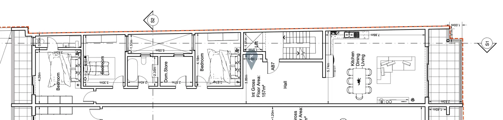 3 bedroom Apartment for sale in Pieta