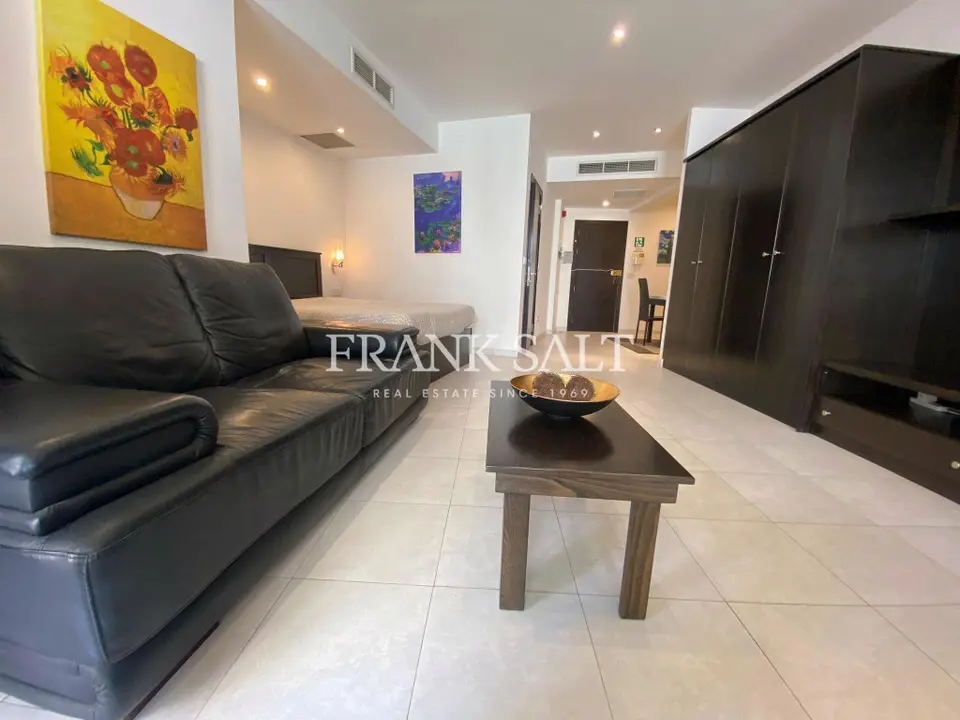 Portomaso, Furnished Studio Apartment