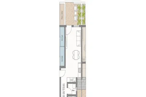 1 Bedroom Maisonette For Sale in Bugibba