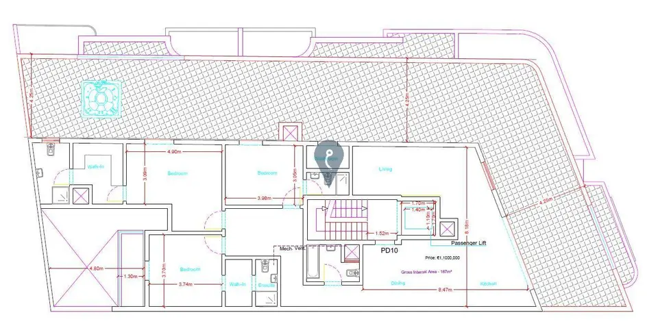 3 bedroom Penthouse for sale in Siggiewi