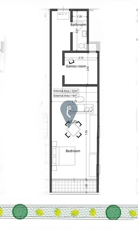 1 bedroom Apartment for sale in Msida