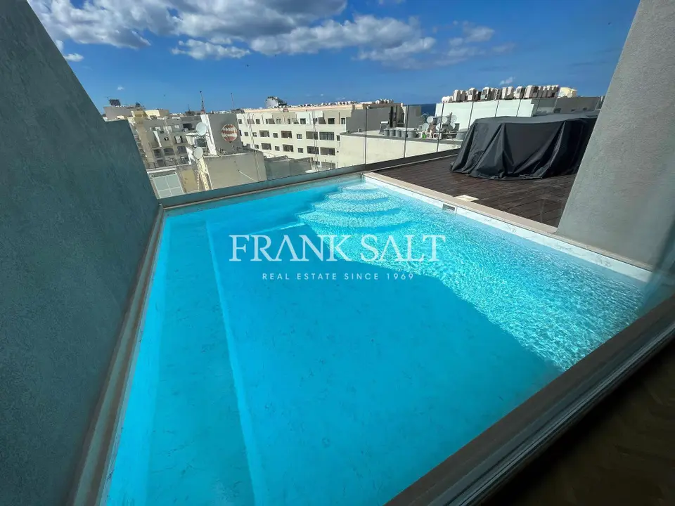 Sliema, Furnished Penthouse