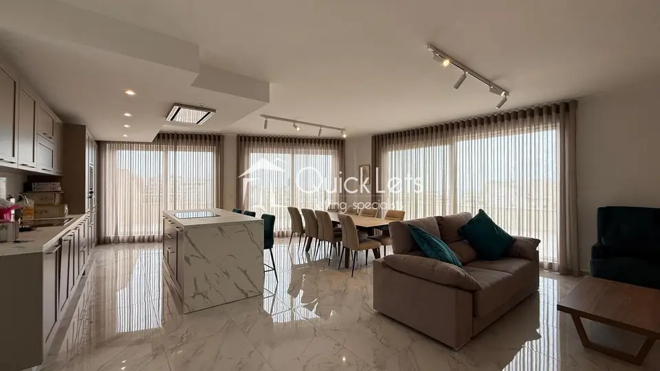 3 bedroom Penthouse to rent in St. Julians