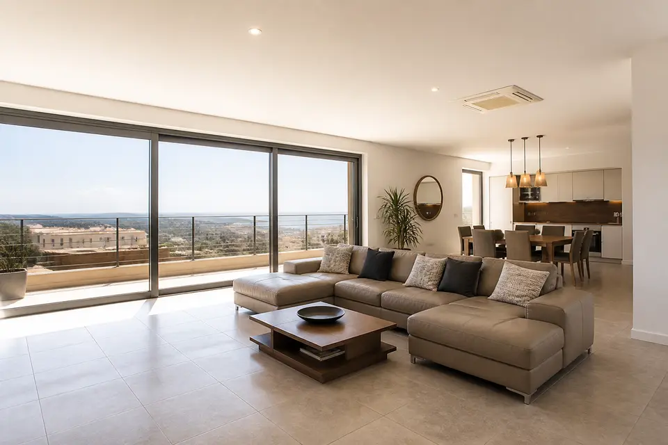 3-bed penthouse to rent in Gozo