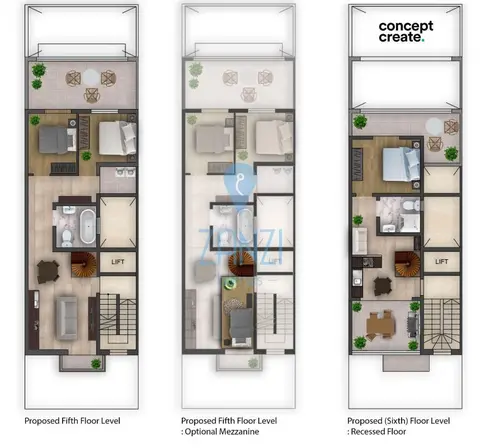 3 bedroom Duplex Penthouse for sale in Qawra